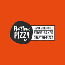Flatstone Pizza logo